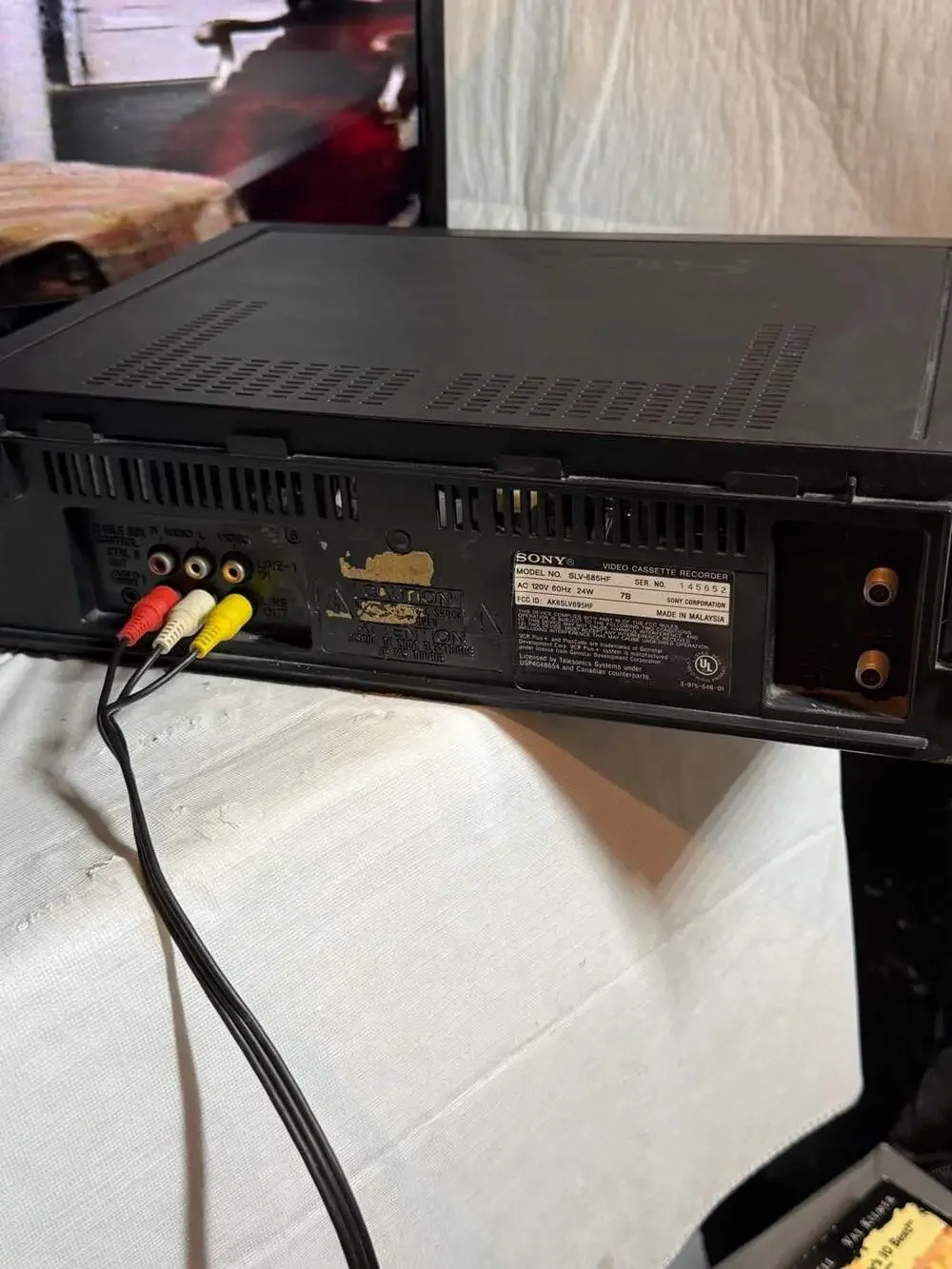 Sony SLV-685HF Hi-Fi Stereo VHS Video Cassette Recorder VCR
